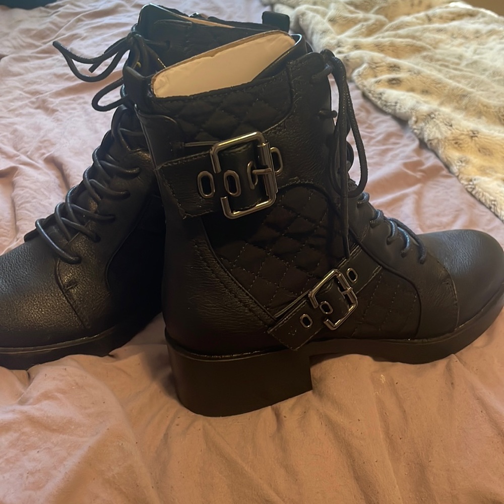 Black boots